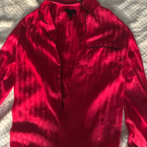 House of Harlow 1960 Pink Satin Sleepwear - Picture 1 of 3
